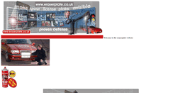 Desktop Screenshot of erasaplate.com